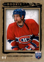 2006-07 Upper Deck Be a Player Rookie 420/999 Guillaume Latendresse #231